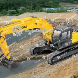 Запчасти к экскаваторам Hyundai R305LC-7, R320LC-7, R330LC, R360LC
